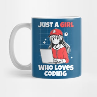 Just a Girl Who Loves Coding Mug